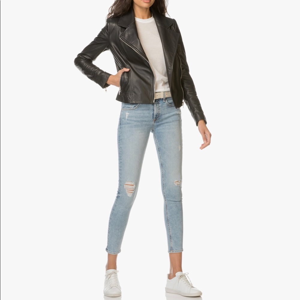 RAG & BONE 23
Distressed Ankle Skinny Jeans Double